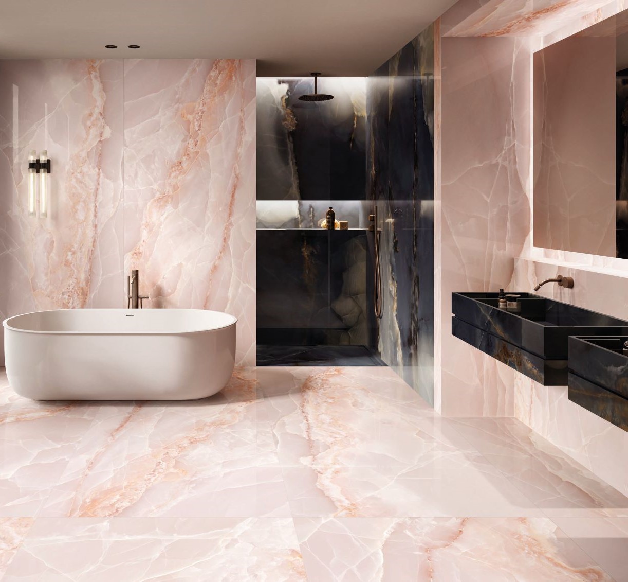 Emilceramica Tede Di Marmo Onyx Pink